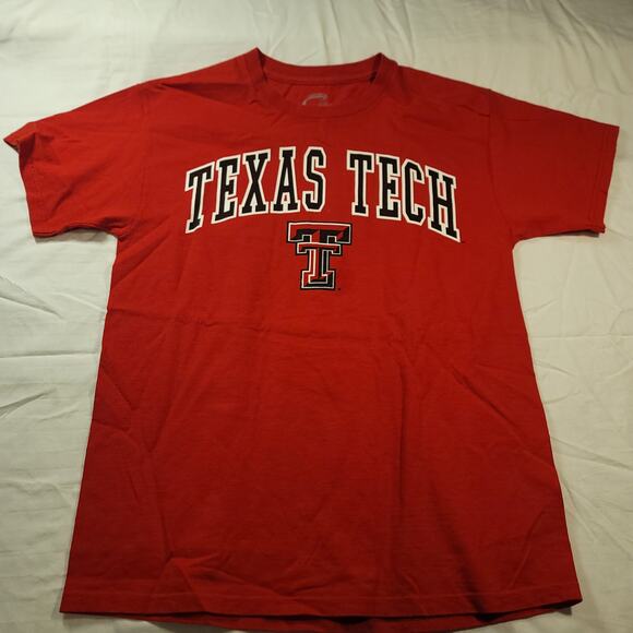 Texas Tech Red Raiders Cadre Graphic College Football T Shirt Mens Size M Red - Picture 2 of 9